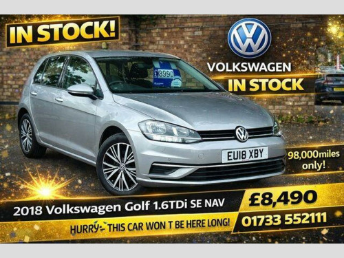Volkswagen Golf  1.6 TDI SE Nav Euro 6 (s/s) 5dr 
