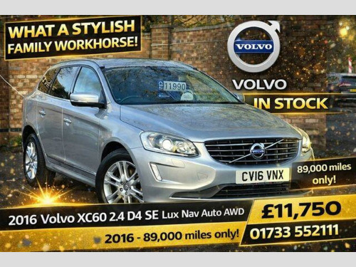 Volvo XC60  2.4 D4 SE Lux Nav Auto AWD Euro 6 (s/s) 5dr 