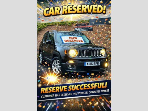 Jeep Renegade  1.6 MultiJetII Longitude Euro 6 (s/s) 5dr 