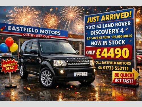 Land Rover Discovery 4  3.0 SD V6 XS Auto 4WD Euro 5 5dr 