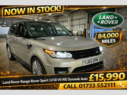 Land Rover Range Rover Sport  3.0 SD V6 HSE Dynamic Auto 4WD Euro 6 (s/s) 5dr 
