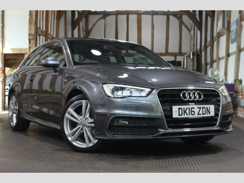 Audi A3  1.6 TDI S line Euro 6 (s/s) 3dr (Nav)