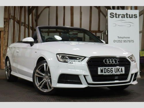 Audi A3 Cabriolet  2.0 TDI S line Euro 6 (s/s) 2dr