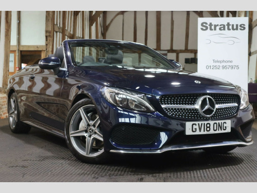 Mercedes-Benz C-Class  2.1 C220d AMG Line Cabriolet G-Tronic+ Euro 6 (s/s) 2dr