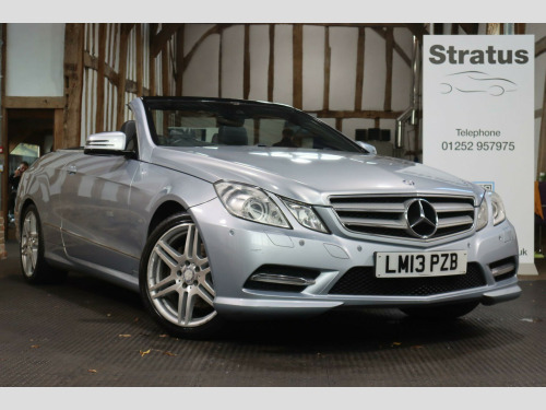 Mercedes-Benz E-Class E220 2.1 E220 CDI BlueEfficiency Sport Cabriolet G-Tronic+ Euro 5 (s/s) 2dr