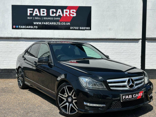 Mercedes-Benz C-Class C180 1.6 C180 AMG Sport Plus G-Tronic+ Euro 6 (s/s) 4dr