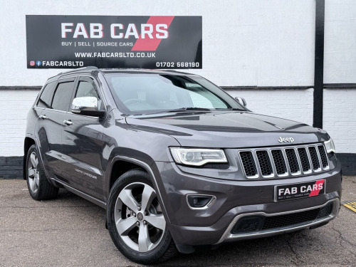 Jeep Grand Cherokee  3.0 V6 CRD Overland Auto 4WD Euro 5 5dr 
