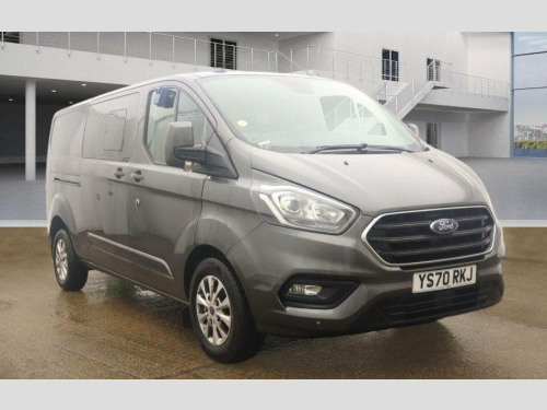 Ford Transit Custom  2.0 320 EcoBlue Limited Crew Van Auto L2 H1 Euro 6 (s/s) 5dr (6 Seat)