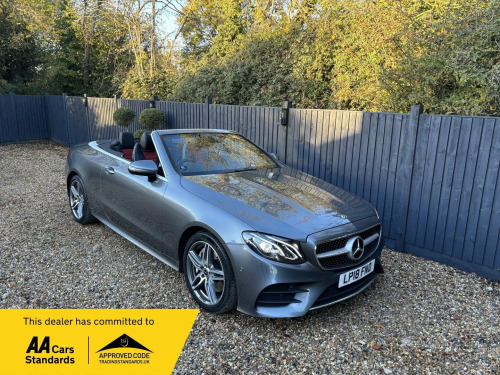 Mercedes-Benz E-Class  3.0 E350d V6 AMG Line Cabriolet G-Tronic+ 4MATIC Euro 6 (s/s) 2dr