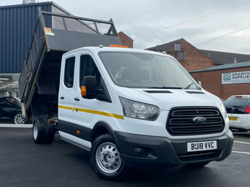 Ford Transit  2.0 350 EcoBlue 1-Way Double Cab Tipper FWD L3 Euro 6 4dr (1-Way, 1-Stop)