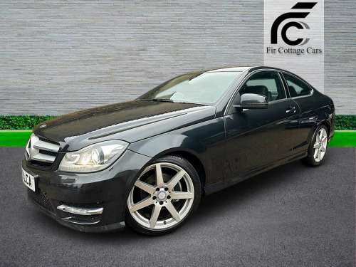 Mercedes-Benz C-Class C180 1.6 C180 BlueEfficiency AMG Sport G-Tronic+ Euro 5 (s/s) 2dr