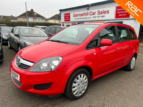 Vauxhall Zafira  1.8 16V Exclusiv Euro 5 5dr