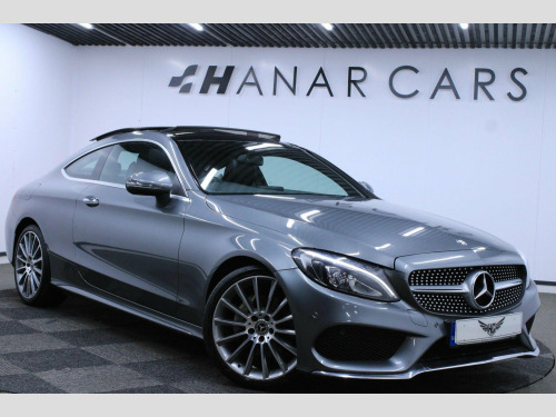 Mercedes-Benz C-Class  2.1 C220d AMG Line (Premium) G-Tronic+ Euro 6 (s/s) 2dr