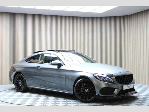 Mercedes-Benz C-Class C200 2.0 C200 AMG Line (Premium) G-Tronic+ Euro 6 (s/s) 2dr