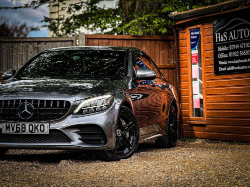 Mercedes-Benz C-Class C300 2.0 C300 AMG Line G-Tronic+ Euro 6 (s/s) 4dr