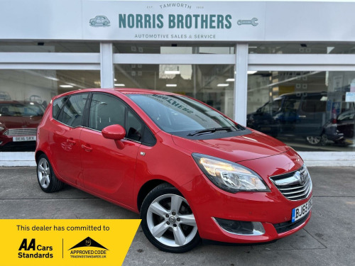 Vauxhall Meriva  1.4i Tech Line Euro 6 5dr 