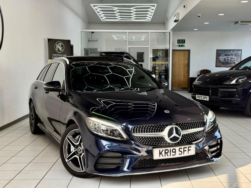 Mercedes-Benz C-Class C200 1.5 C200 MHEV EQ Boost AMG Line (Premium Plus) G-Tronic+ Euro 6 (s/s) 5dr