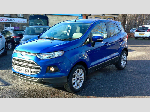 Ford EcoSport  1.0T EcoBoost Zetec 2WD Euro 6 (s/s) 5dr 
