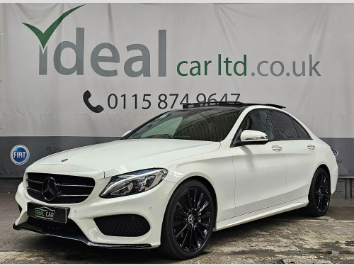 Mercedes-Benz C-Class  1.6 C200d AMG Line (Premium) G-Tronic+ Euro 6 (s/s) 4dr