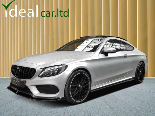 Mercedes-Benz C-Class  2.1 C220d AMG Line (Premium) G-Tronic+ Euro 6 (s/s) 2dr