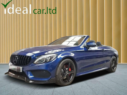 Mercedes-Benz C-Class 2.1 C220d AMG Line (Premium Plus) Cabriolet G-Tronic+ Euro 6 (s/s) 2dr
