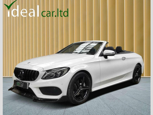 Mercedes-Benz C-Class C200 2.0 C200 AMG Line Cabriolet G-Tronic+ Euro 6 (s/s) 2dr