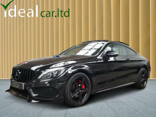Mercedes-Benz C-Class  2.1 C220d AMG Line (Premium) G-Tronic+ Euro 6 (s/s) 2dr