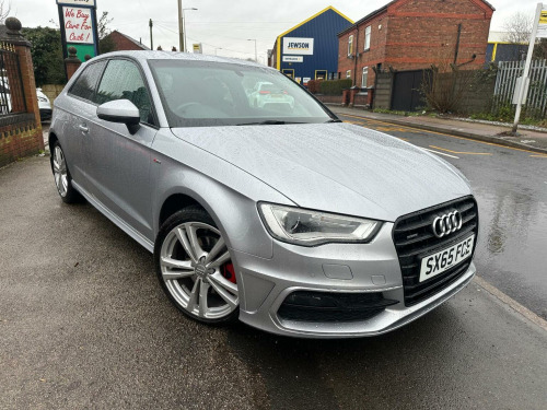 Audi A3  2.0 TDI S line S Tronic quattro Euro 6 (s/s) 3dr 