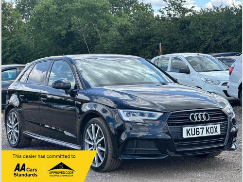 Audi A3  2.0 TDI Black Edition Sportback S Tronic Euro 6 (s/s) 5dr