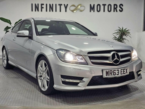 Mercedes-Benz C-Class C180 1.6 C180 AMG Sport Plus G-Tronic+ Euro 6 (s/s) 2dr