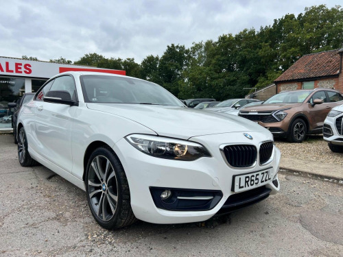 BMW 2 Series  2.0 218d Sport Euro 6 (s/s) 2dr