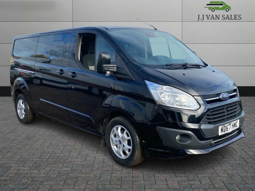 Ford Transit Custom  2.0 300 EcoBlue Limited Crew Van Auto L2 H1 Euro 6 (s/s) 5dr (5 Seat)