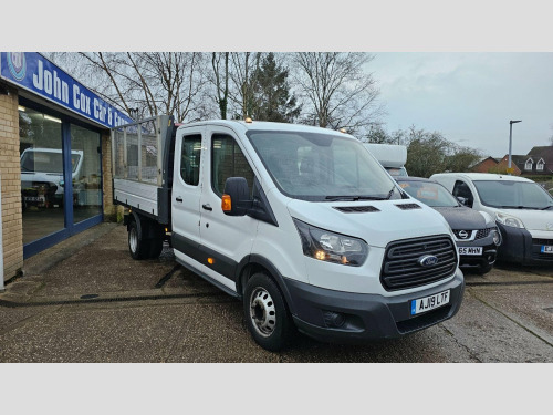 Ford Transit  2.0 350 EcoBlue 1-Way Double Cab Tipper FWD L3 Euro 6 4dr (1-Way, Aluminium