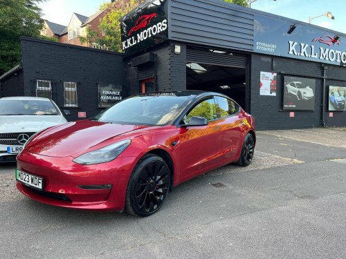 Tesla Model 3  (Dual Motor) Performance Auto 4WDE 4dr (Performance Upgrade)