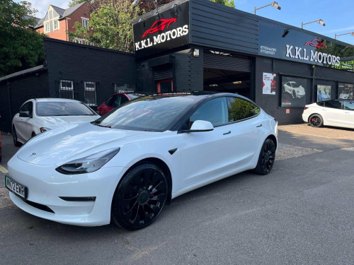 Tesla Model 3  (Dual Motor) Performance Auto 4WDE 4dr (Performance Upgrade)