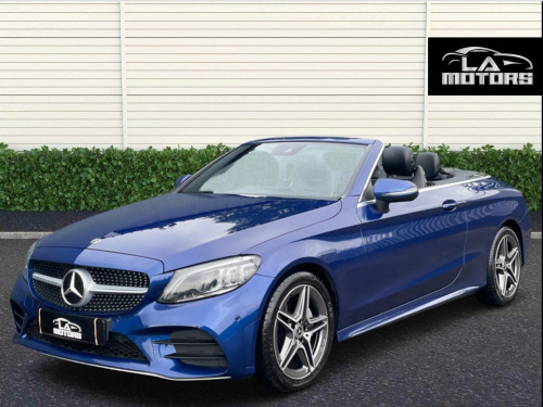 Mercedes-Benz C-Class  2.0 C220d AMG Line (Premium) Cabriolet G-Tronic+ Euro 6 (s/s) 2dr