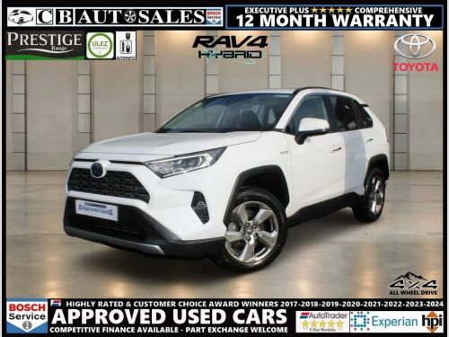 Toyota RAV4  2.5 VVT-h Excel CVT 4WD Euro 6 (s/s) 5dr