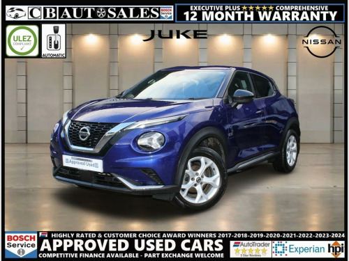 Nissan Juke  1.0 DIG-T N-Connecta DCT Auto Euro 6 (s/s) 5dr