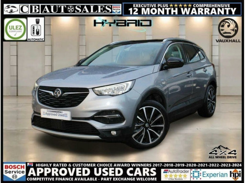 Vauxhall Grandland X  1.6 13.2kWh Business Edition Nav Premium Auto 4WD Euro 6 (s/s) 5dr Hybrid4