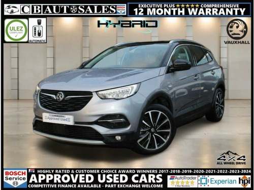 Vauxhall Grandland X  1.6 13.2kWh Business Edition Nav Premium Auto 4WD Euro 6 (s/s) 5dr Hybrid4