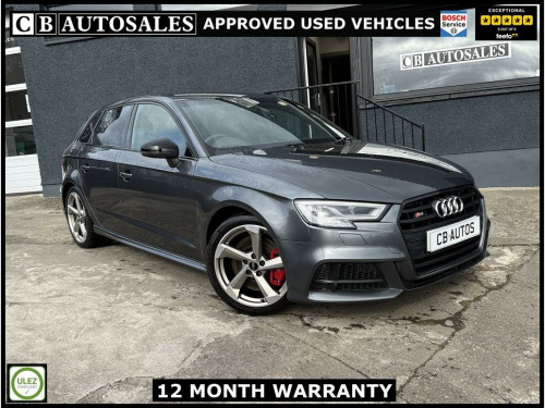 Audi S3  2.0 TFSI Black Edition Sportback S Tronic quattro Euro 6 (s/s) 5dr