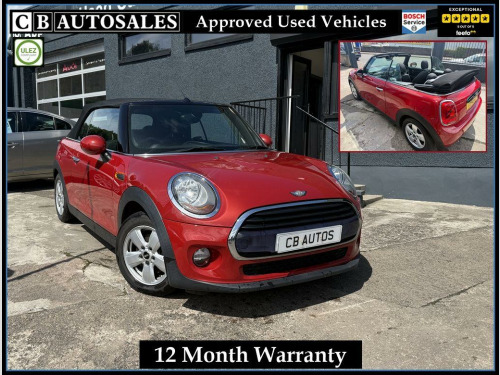 MINI Convertible  1.5 Cooper Convertible 2dr Petrol Manual Euro 6 (s/s) (136 ps)