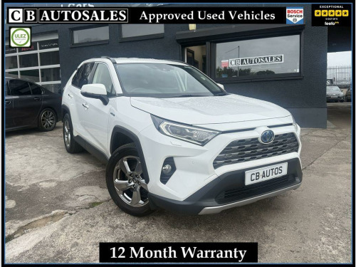 Toyota RAV4  2.5 VVT-h GPF Excel SUV 5dr Petrol Hybrid CVT 4WD Euro 6 (s/s) (222 ps)