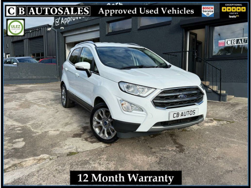 Ford EcoSport  1.0T EcoBoost Titanium SUV 5dr Petrol Manual Euro 6 (s/s) (125 ps)