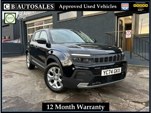 Jeep Avenger  1.2 Altitude SUV 5dr Petrol Manual Euro 6 (s/s) (100 ps)