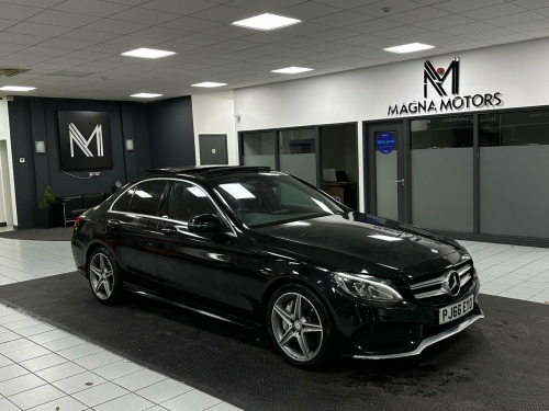 Mercedes-Benz C-Class  2.1 C250d AMG Line (Premium Plus) 7G-Tronic+ Euro 6 (s/s) 4dr