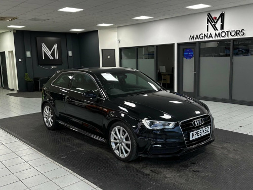 Audi A3  1.6 TDI S line S Tronic Euro 6 (s/s) 3dr (Nav)