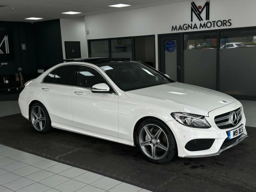Mercedes-Benz C-Class  2.1 C220d AMG Line (Premium) 7G-Tronic+ Euro 6 (s/s) 4dr