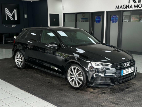 Audi A3  2.0 TFSI Black Edition Sportback S Tronic quattro Euro 6 (s/s) 5dr