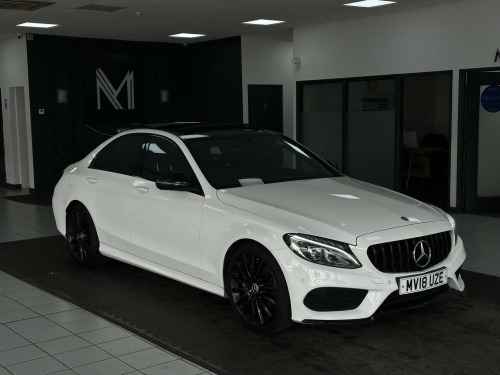 Mercedes-Benz C-Class  2.1 C220d AMG Line (Premium) G-Tronic+ Euro 6 (s/s) 4dr